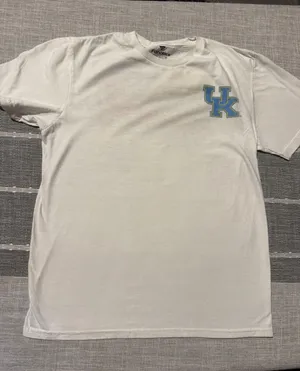 Fanatics White Kentucky Wildcats‎ T Shirt Womens Small UK Logo Graphic Tee thumbnail 1