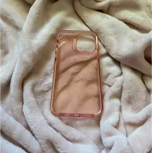 Clear Pink iphone 13 pro max case thumbnail 3