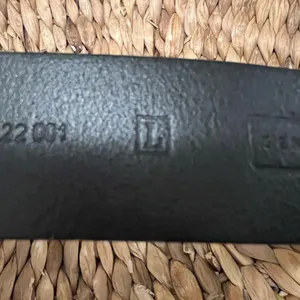 Fossil leather belt vintage crystal buckle‎ large thumbnail 6