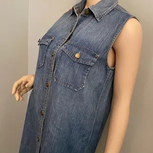 Current‎ Elliott 100% Cotton Jean Tank dress thumbnail 2