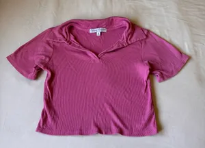 Crop top Pink Size M thumbnail 1