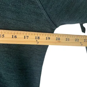 Eddie Bauer Women's Size Small Green Half‎ Zip Fleece Pullover Sweater thumbnail 8
