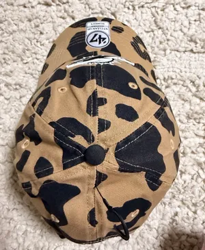 ’47 Brand Miami Dolphins Women's leopard print Clean Up Adjustable Hat thumbnail 5