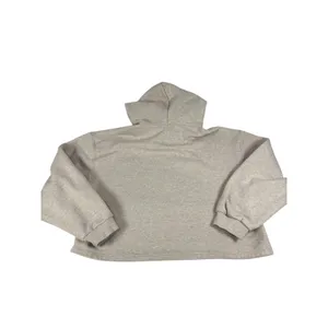 Savage X Fenty Essential‎ Oatmeal Beige Cropped Hoodie Sweatshirt XL Rihanna thumbnail 3