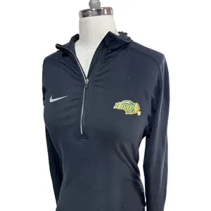 Nike Small Black 1/4 Zip Top Women's NDSU‎ Bison Dri-Fit Training thumbnail 5
