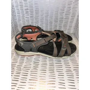 ECCO Offroad Womens Gray Brown Strappy‎ Sport Hiking Sandals Size 41 10-10.5 thumbnail 5