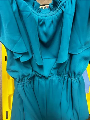 Express Teal Dress thumbnail 4