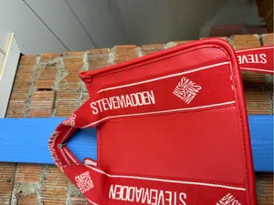 Steve Madden Bwebber Red Logo Strap Crossbody Bag thumbnail 2