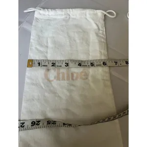 2 Chloe Logo White Drawstring Dust Bags thumbnail 5