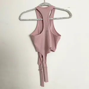 Alo Yoga Alosoft Ribbed Revelation Tank Ballet Pink XS thumbnail 4