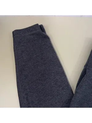 Athletic Works Girls Gray Heather Leggings Size M 8/10 Stretch Pants thumbnail 3