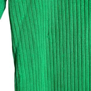 Lauren Ralph Lauren Green Collared Polo Ribbed Knit Cardigan Sweater Size M thumbnail 8