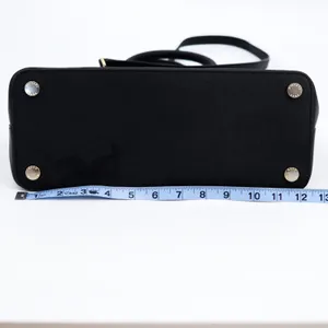 Michael Kors Cindy‎ Dome Satchel Womens L Black Saffiano Leather Crossbody Bag thumbnail 8