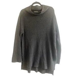 ✨Pact Women's Fisherman Knit Tunic Grey Sz Large Sweater✨ thumbnail 5