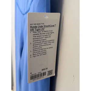 Lululemon Wunder Under SmoothCover HR Tight 25" size 4 new with tags Pool thumbnail 6