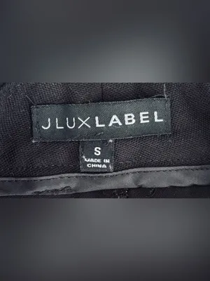 J Lux Label Black Refined Moments Trouser size small 27" x 31" thumbnail 8