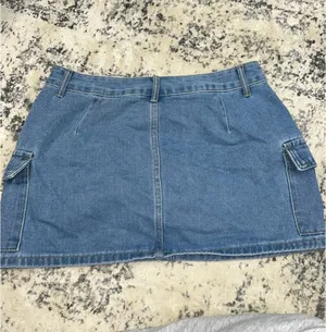 Shein Jean Skirt Mini thumbnail 2