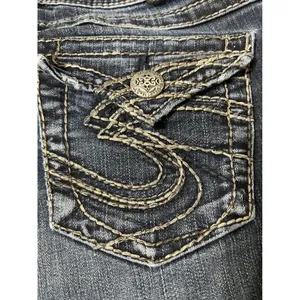 Silver Jeans Co. Suki Surplus Bootcut Jeans Dark Wash Women's‎ Size 28 thumbnail 5
