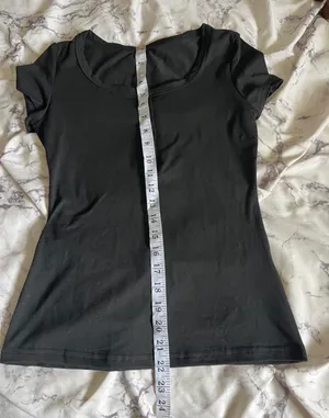 SheIn Classic Black Henley Top thumbnail 7