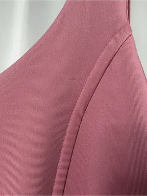 Anthropologie Maeve Scuba Sleeveless Seamed Fit & Flare Mini Dress in‎ Pink thumbnail 5