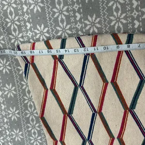 NWT ZARA Geometric Pattern Ecru‎ Large Beach Tote Bag Minimalist Artsy Japandi thumbnail 12