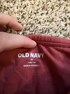 Old Navy Tube Top Cropped thumbnail 2