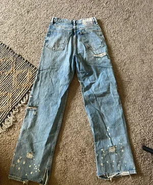 Free People Distressed Jeans thumbnail 3