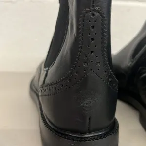 Jeffrey Campbell sz7.5 black booties Edmone Chelsea western ankle thumbnail 5