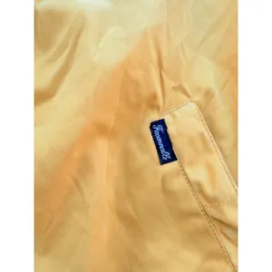Faconnable Albert Goldberg Mustard Yellow Bomber Jacket Water Repellent Size L‎ thumbnail 2