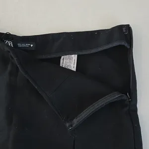 Zara Black Women's Mini Skorts Size L thumbnail 5