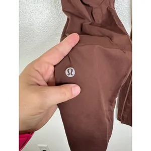 Lululemon Fast and Free High-Rise Tight 28 Brushed Nulux Brown Earth Size 6 thumbnail 7