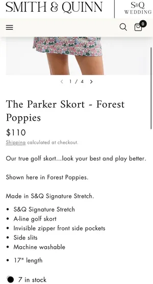 Smith & Quinn golf skirt thumbnail 2