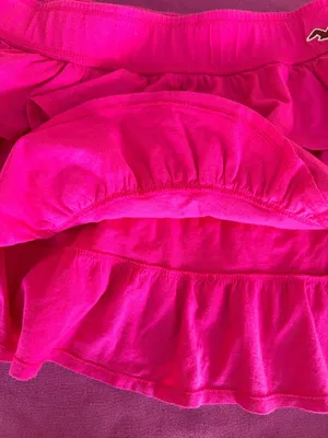 Hollister | Hot Pink Tiered Ruffle Mini Skirt | M thumbnail 4