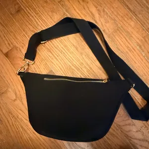 Large Black Waist Bag thumbnail 3