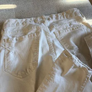 MOTHER DENIM The Looker Cream For A Day‎ Jeans Size 26 thumbnail 7