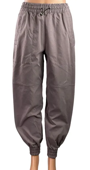Nike Women's Gray High Rise Workout Running Athletic Jogger Sweat Pants Size S thumbnail 1