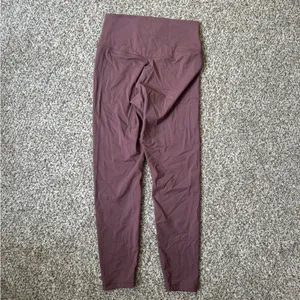 Colorfulkoala Purple Mauve Leggings Casual Comfy Lightweight Athleisure Yoga thumbnail 3