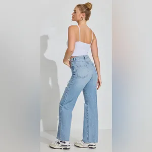 Garage Urbain A Jambe Large/‎ Street Wide Leg Jeans Size 27 (5) Back to School thumbnail 2