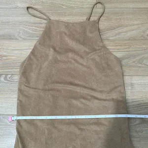 A+‎ Ellen brown Faux suede romper small Brown thumbnail 2