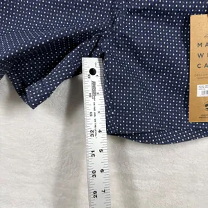 Liverpool Los Angeles Mood‎ Indigo Dot Trouser Shorts Navy Polka Dot 2/26 NEW thumbnail 8