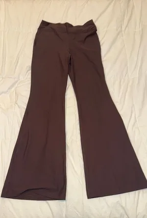 Old Navy Brown Flare Leggings thumbnail 1