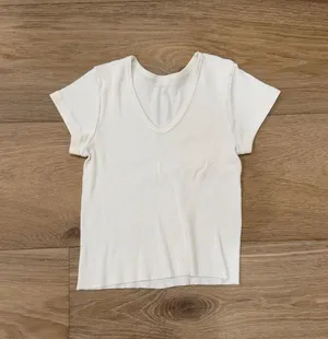 Brandy Melville white shirt thumbnail 1