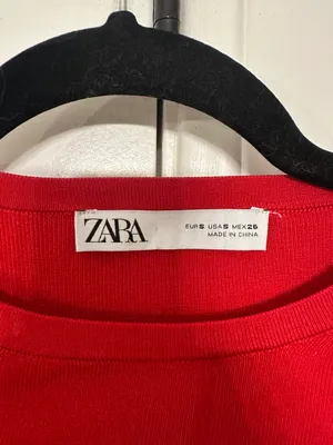 Zara Red Top thumbnail 2