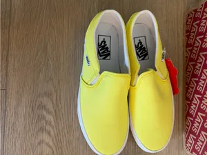 Vans Slip-On Canvas Shoes - Bright Yellow thumbnail 2