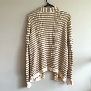 Architect Cardigan Sweater Open Front Women’s Size XL 100% Cotton thumbnail 2