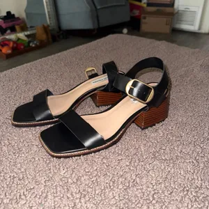 Steve Madden Black Heeled Sandals thumbnail 2