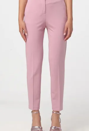 Zara Soft Pink Cropped Women's Pants thumbnail 1