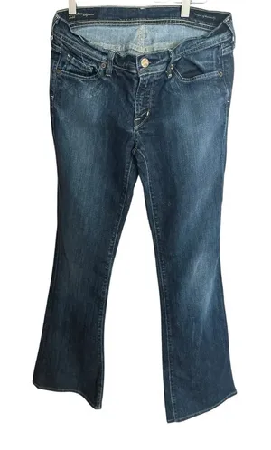 Citizens Of Humanity Indigo Wide Leg Jeans thumbnail 1