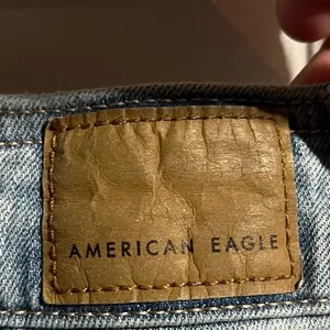 American Eagle Super Stretch High Rise Button Denim Skirt Size‎ 6 Cotton 90’s thumbnail 5