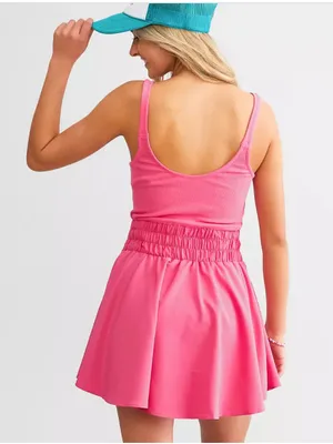 3/20 Size Small pink ladies athletic wear tennis dress(shorts) thumbnail 12